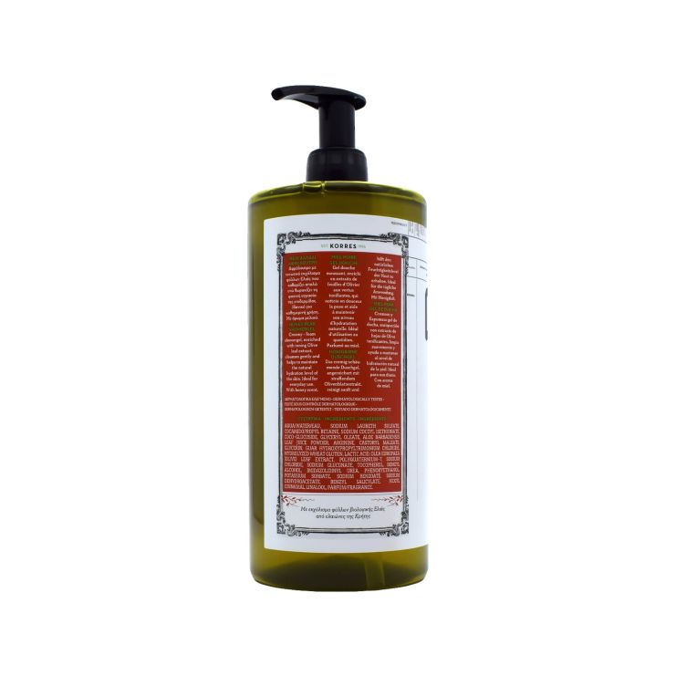 Korres Body Showergel Pure Greek Olive Honey Pear 1000ml