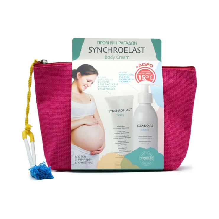 Synchroline Synchroelast Body Cream 200ml & Cleancare Intimo 200ml