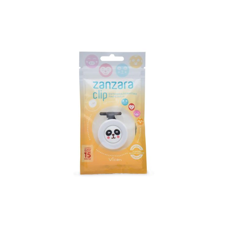 Vican Zanzara Clip Panda Insect Repellent Protection 5204559030302 1pcs
