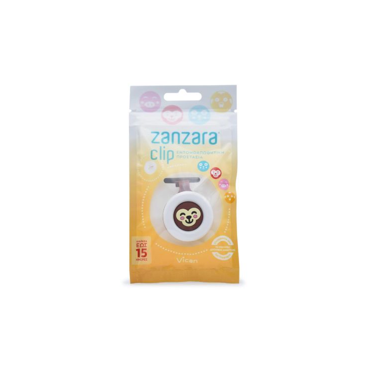 Vican Zanzara Clip Monkey Insect Repellent Protection 5204559030302 1pcs