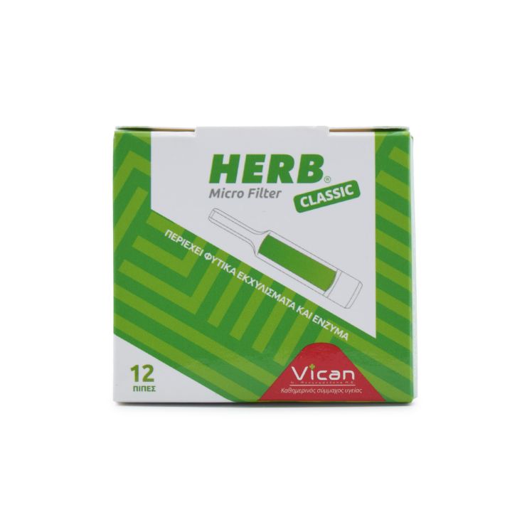 Vican Herb Micro Filter Classic 12 pcs