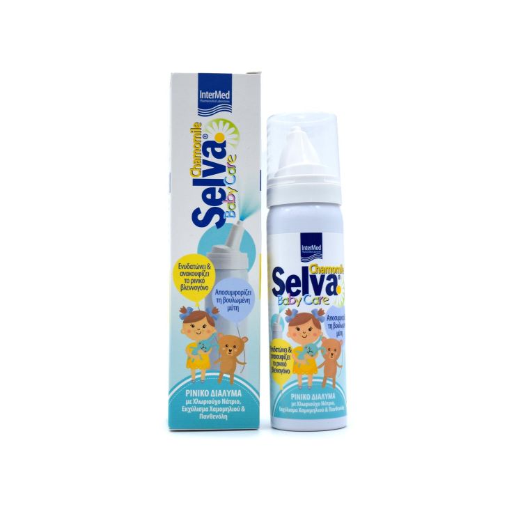 Intermed Selva Baby Care Chamomile Ισότονο Ρινικό Διάλυμα Spray 50ml
