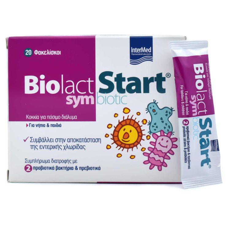 Intermed Biolact Start Symbiotic για Παιδιά & Βρέφη 20 φακελίσκοι