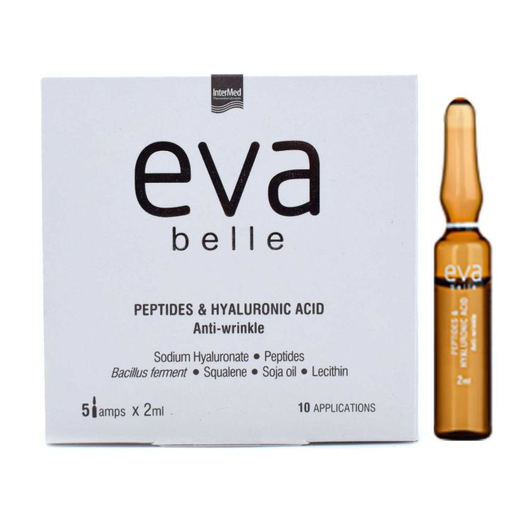 Intermed Eva Belle Peptides & Hyaluronic Acid Anti-Wrinkle 2ml x 5 ampules