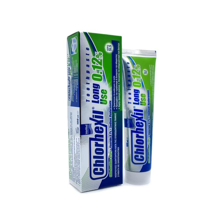 Intermed Chlorhexil 0.12% Long Use Οδοντόκρεμα κατα της Ουλοοδοντικής Πλάκας 100ml