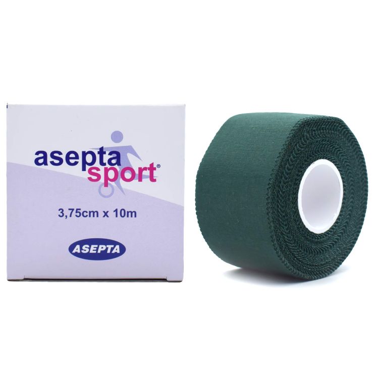 Asepta AseptaSport Αθλητική Αυτοκόλλητη Ταινία Πράσινη 2.5cm x 10m