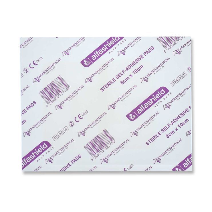 Karabinis Medical Alfashield Sterile Adhesive Pads 8cm x 10cm 1 patches