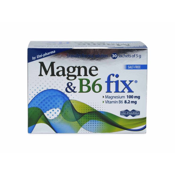 Uni-Pharma Magne & B6 Fix 30 sachets