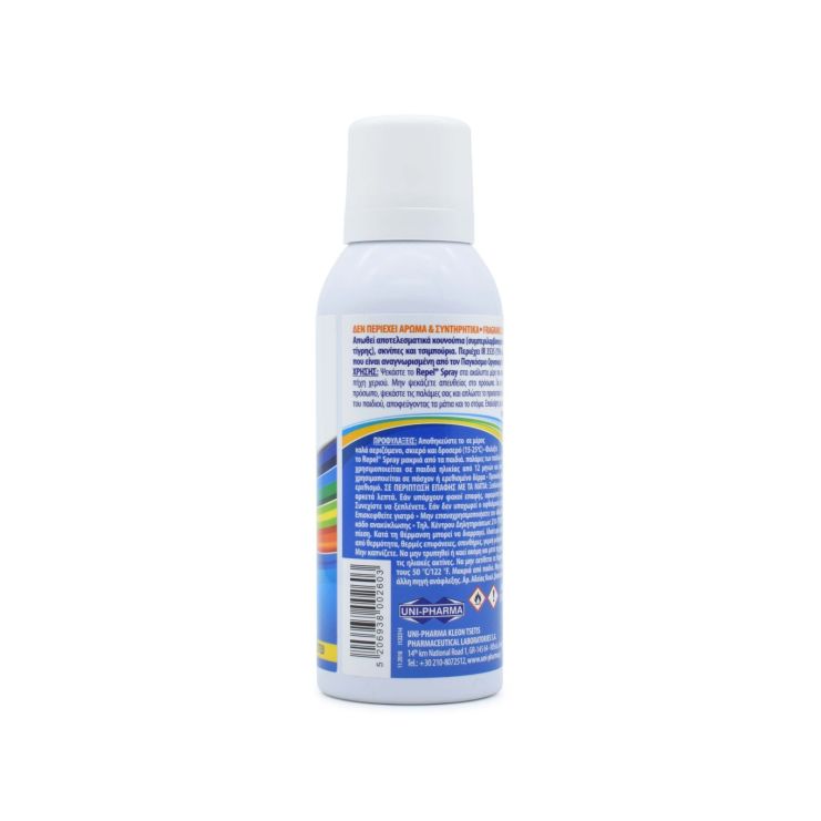 Uni-Pharma Repel Spray Scentless 100ml