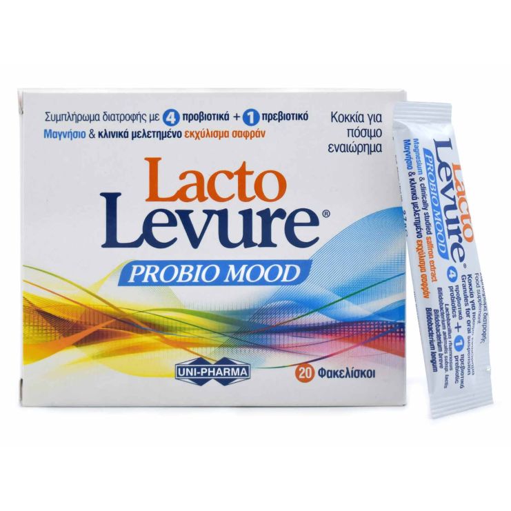 Uni-Pharma LactoLevure Probio Mood 20 φακελίσκοι