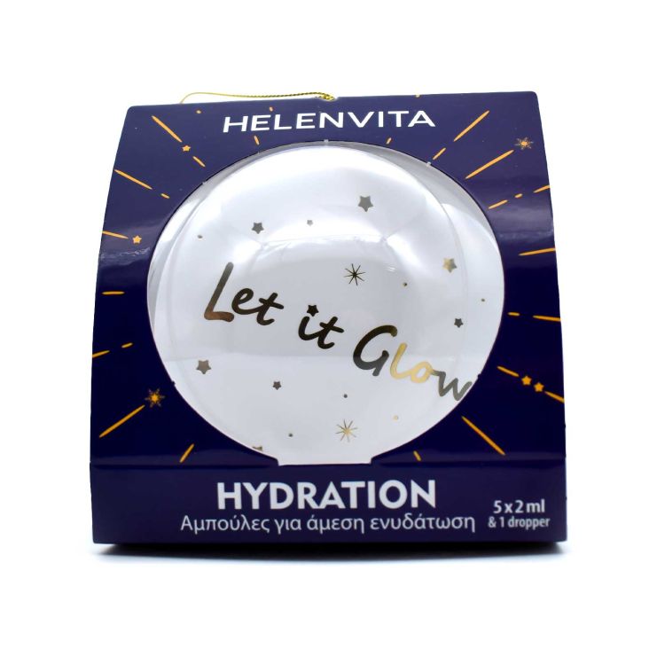 Helenvita Let it Glow Face Serum Hydration για Άμεση Ενυδάτωση 5 x 2ml 