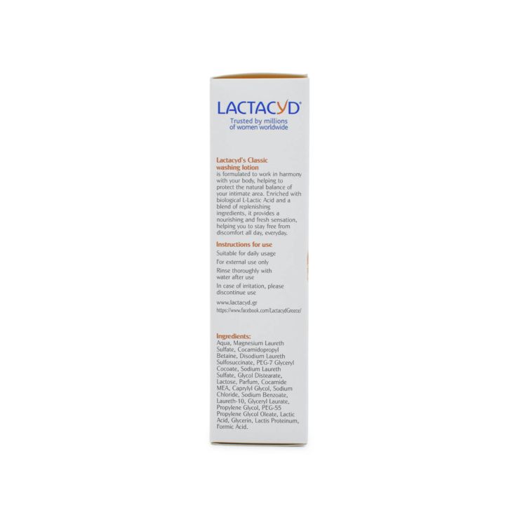 Lactacyd Classic Daily Intimate Washing Lotion 300ml