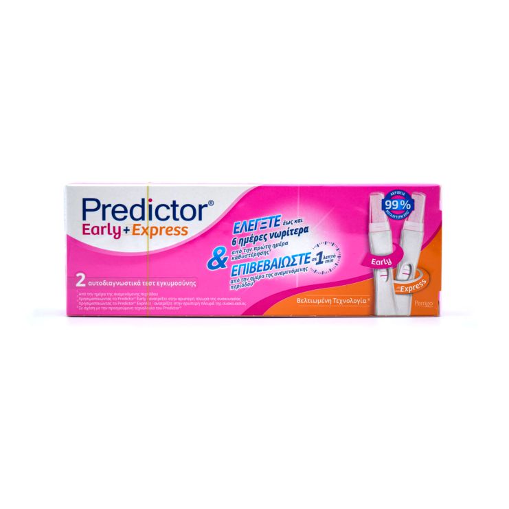 Predictor Early & Express Pregnancy Test 2 pcs