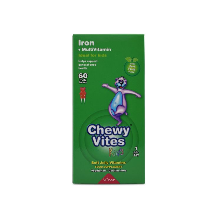 Vican Chewy Vites Iron 60 chew. Jelly Bears