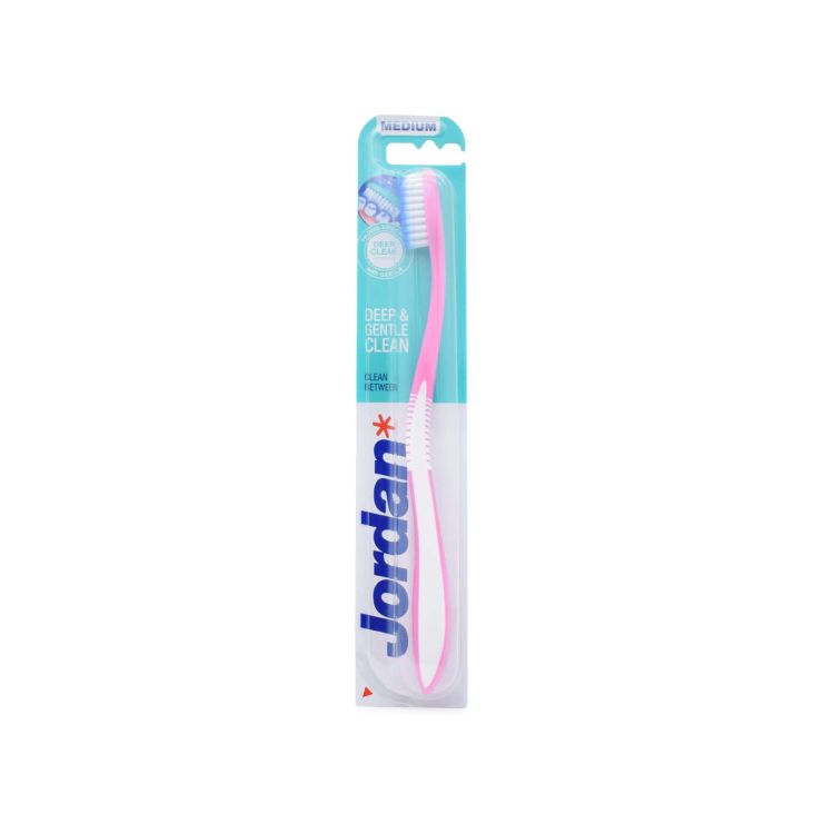 Jordan Toothbrush Clean Between Medium Pink 7038516558305