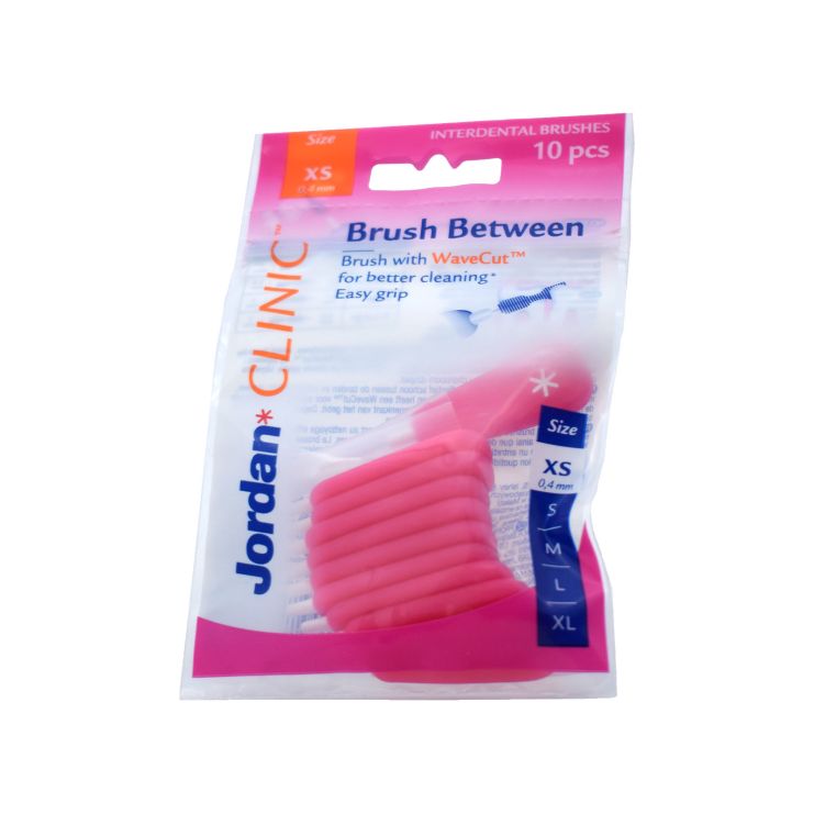 Jordan Clinic Brush Between Interdental Brushes Pink 0,4 10 pcs