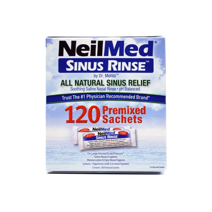 NeilMed Sinus Rinse Refills 120 sachets