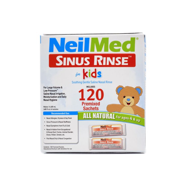 NeilMed Sinus Rinse Kids για το σύστημα ρινικών πλύσεων για Παιδιά 120 φακελάκια