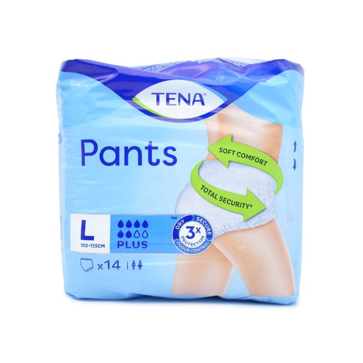 Tena Pants Plus Εσώρουχα Ακράτειας Large 14 τμχ
