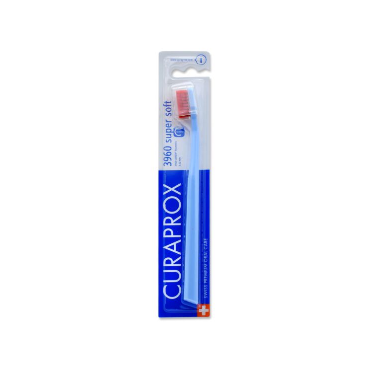 Curaprox Toothbrush CS 3960 Super Soft Light Blue-Red 7612412396003