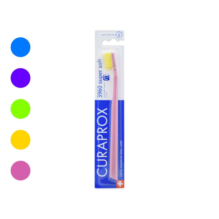 Curaprox Toothbrush CS 3960 Οδοντόβουρτσα Ροζ Μπλε 7612412396003
