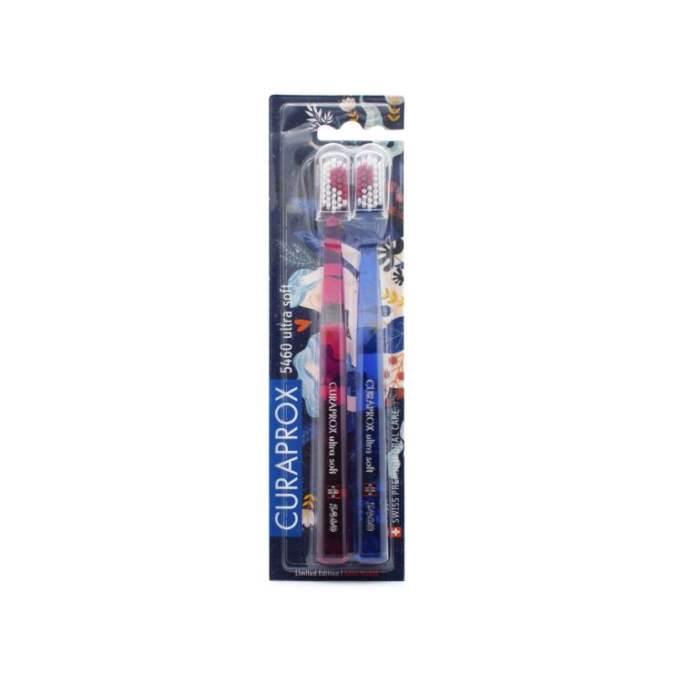 Curaprox 5460 Ultra Soft Limited Edition Duo Lovers Toothbrush 2pcs