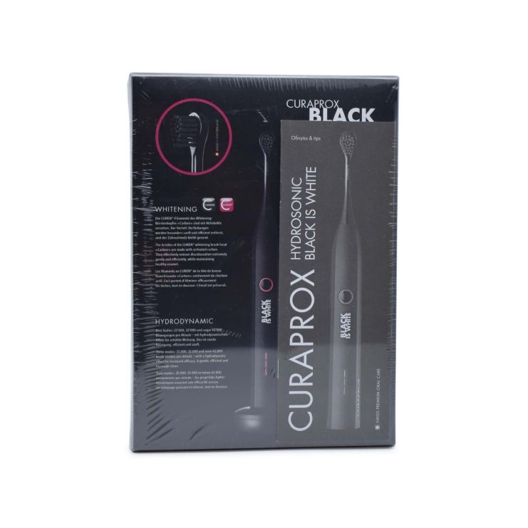 Curaprox Hydrosonic Black is White Electric Toothbrush