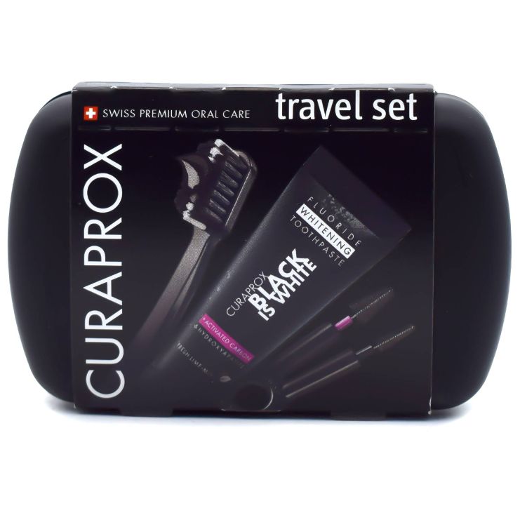 Curaprox Black Is White Travel Set Μαύρο