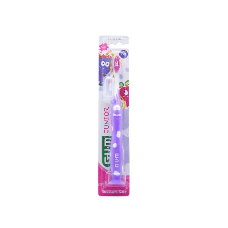Sunstar Gum Toothbrush Monster Junior Soft from 7 years Purple 7630019902564