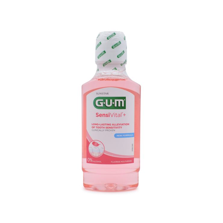 Sunstar Gum Sensivital Plus Mouthrinse Στοματικό Διάλυμα χωρίς Αλκοόλ 300ml