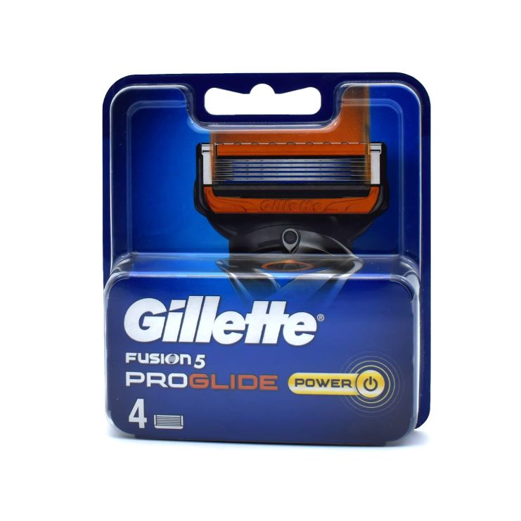 Gillette Fusion 5 Proglide Power Ανταλλακτικές Κεφαλές 4 τμχ