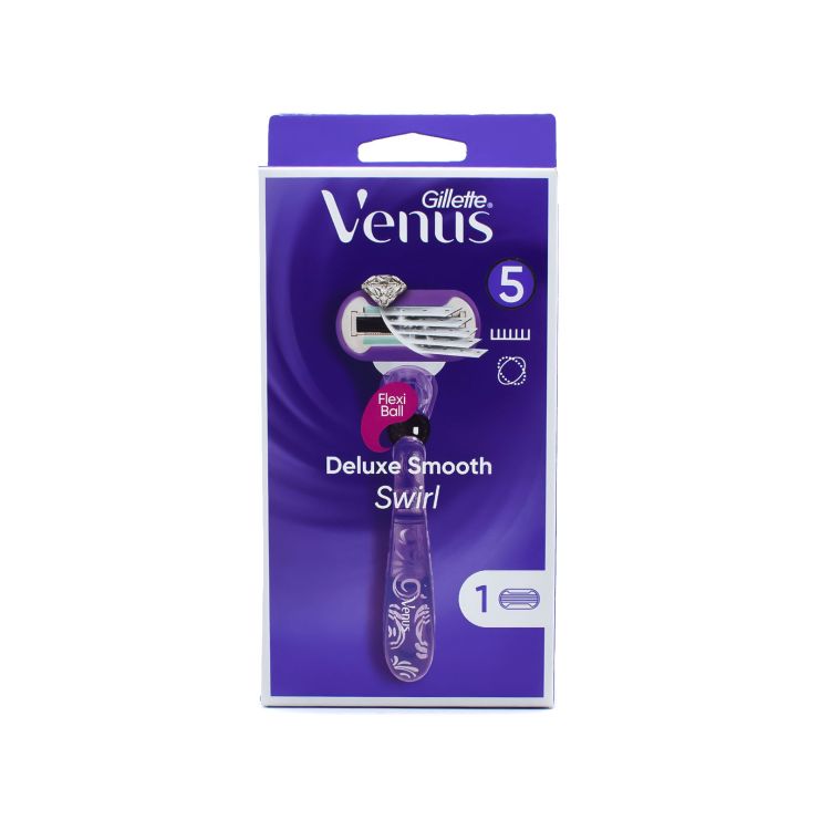 Gillette Venus Deluxe Smooth Swirl Ξυραφάκι Σώματος με Ανταλλακτική Κεφαλή 1 τμχ