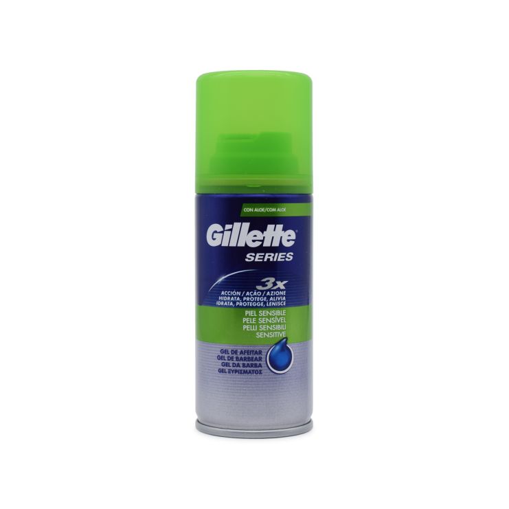Gillette 3X Series Sensitive Gel Ξυρίσματος 75ml