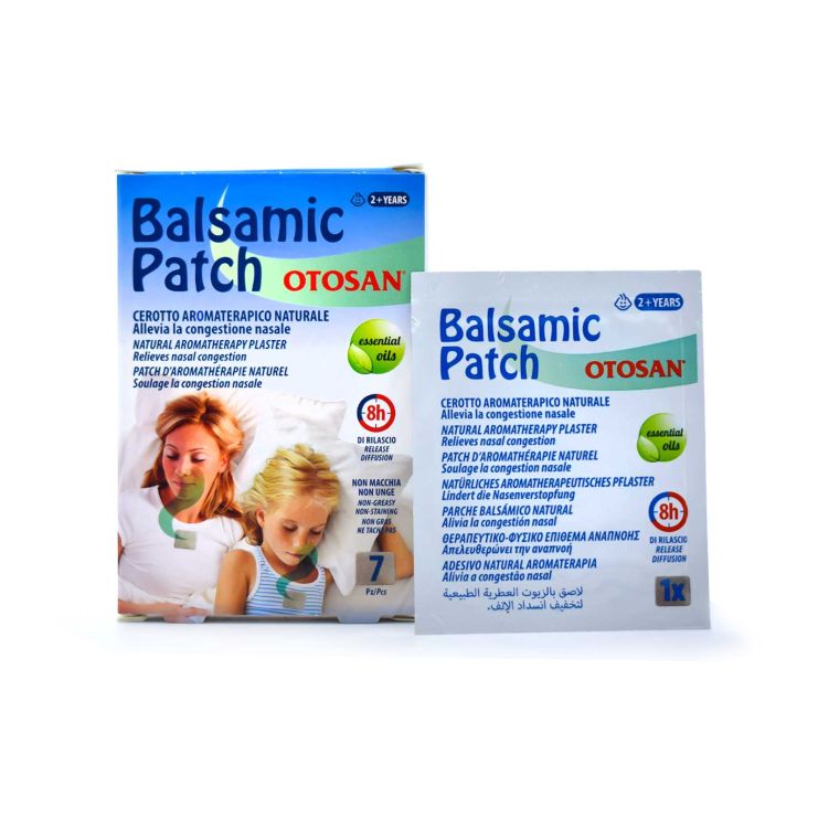Otosan Balsamic Patch Θεραπευτικό Φυσικό Επιθέματα Αναπνοής 7 τμχ