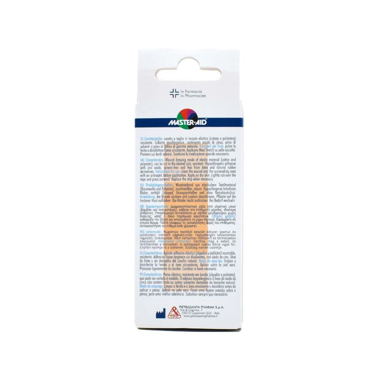 Master Aid Maxi Stretch 50 x 8cm Adhesive Roll of Continuous Gauze