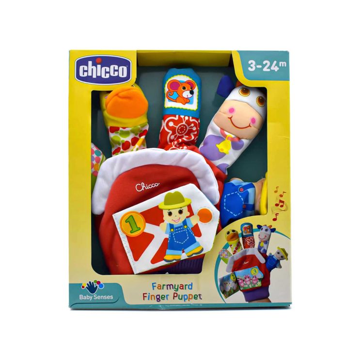 Chicco Farmyard Finger Puppet από 3 έως 24 μηνών