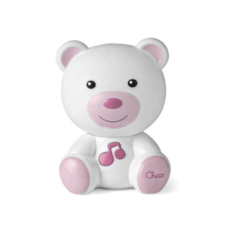 Chicco First Dreams Dreamlight with Music Little Bear Pink