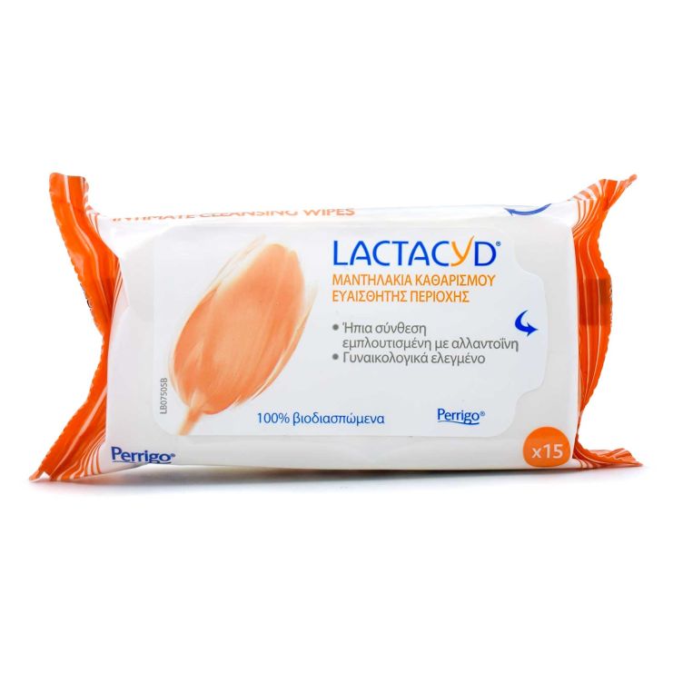 Lactacyd Intimate Wipes 15 pcs