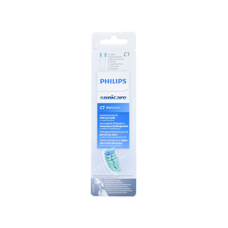 Philips Sonicare ProResults Standard Ανταλλακτικές Κεφαλές για Ηλεκτρική Οδοντόβουρτσα HX6012/07 2 τμχ