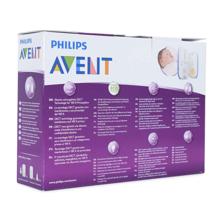 Philips Avent Συσκευή Παρακολούθησης Μωρού Dect SCD501/00 1τμχ
