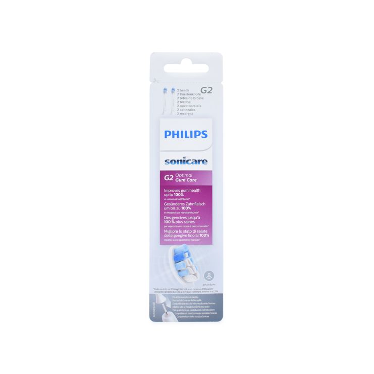 Philips Sonicare Optimal Gum Care G2 HX 9032/10 Ανταλλακτικά Ηλεκτρικής Οδοντόβουρτσας  2 τμχ 