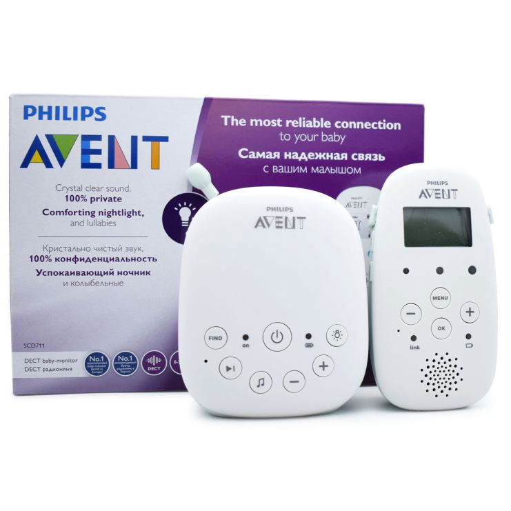 Philips Avent Συσκευή Παρακολούθησης Μωρού Dect SCD711/52 1τμχ