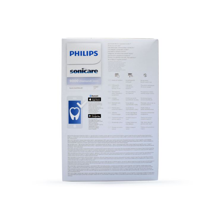 Philips Sonicare DiamondClean 9000 Ηλεκτρική Οδοντόβουρτσα με Χρονομετρητή  White Edition HX9911/27 1 τμχ