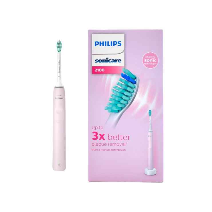 Philips Sonicare DailyClean 2100 Ηλεκτρική Οδοντόβουρτσα Ροζ 1 τμχ