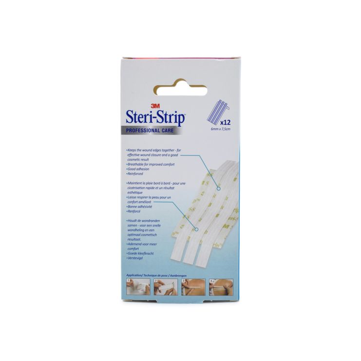 3M Steri Strip Professional Care 12 x 3 (6mm x 7,5cm)