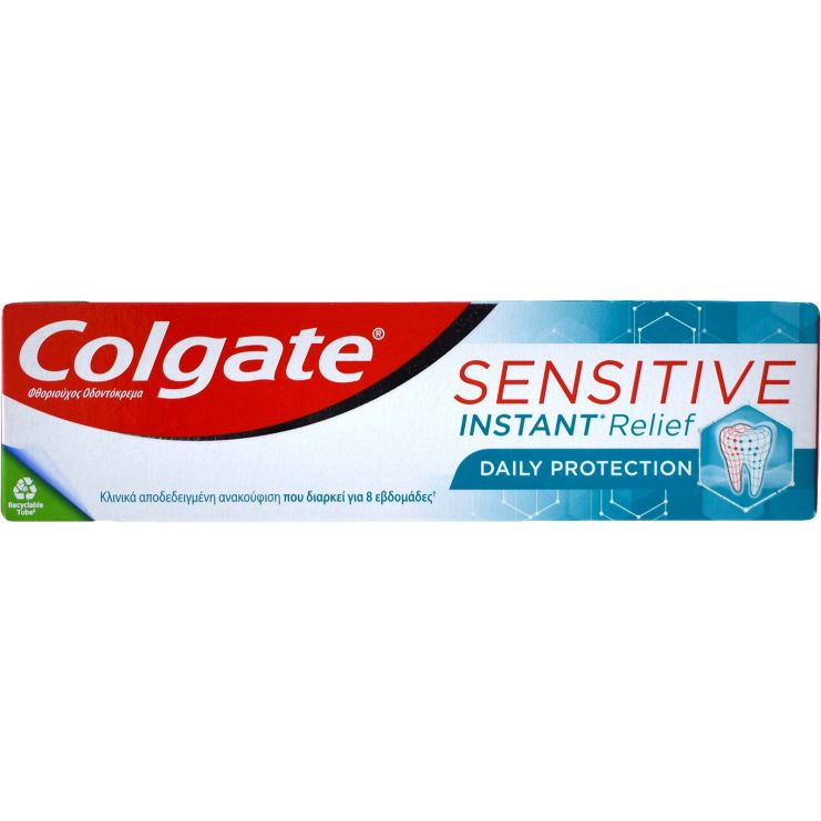 Colgate Sensitive Instant Relief Daily Protection Toothpaste 75ml