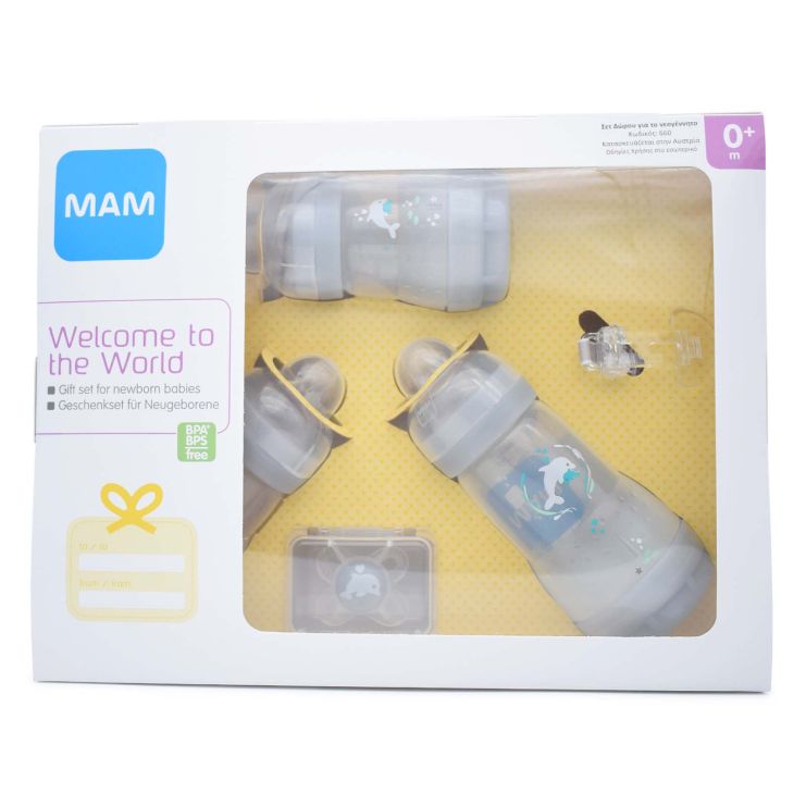 Mam Welcome To The World Gift Set Λευκό 0m+ 5 τμχ
