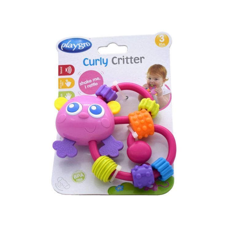 Playgro  Curly Critter Ποντικάκι από 3 μηνών 10-182-592