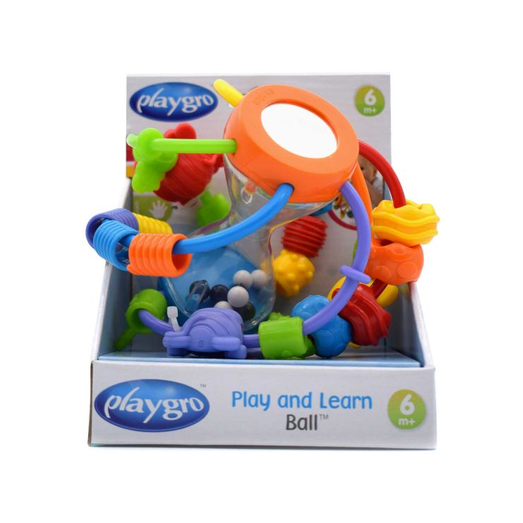 Playgro Play and Learn Ball Μπάλα Παιχνίδι Δραστηριοτήτων από 6 μηνών 10.082.679 