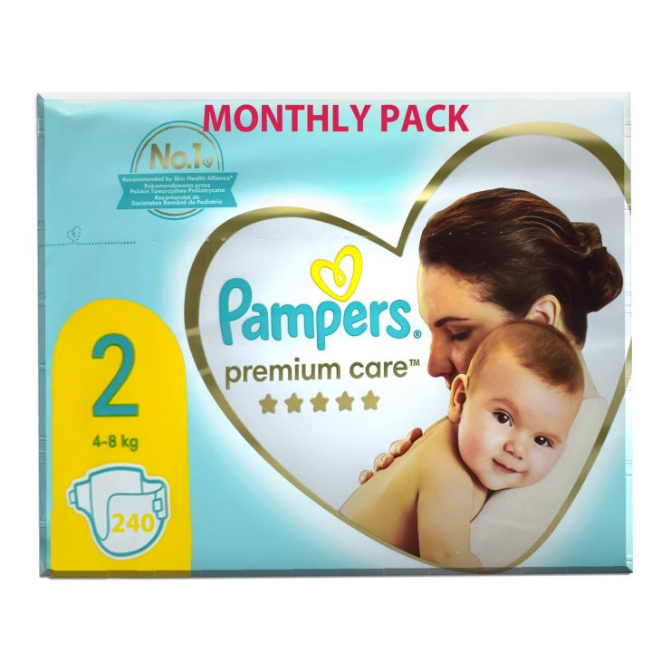 Pampers Premium Care No 2 (4-8kg) 240 τμχ